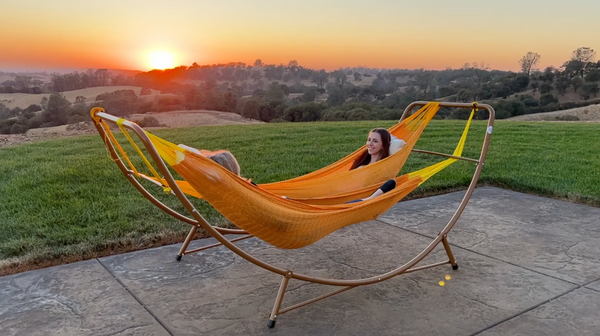 stand hängematte SKYBED Universal Hammock Stand for One or Two People Indoor, Outdoor