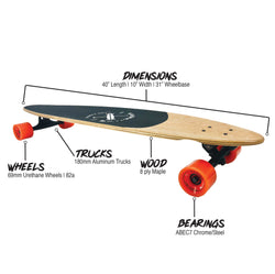 Kahuna Land Paddle Longboard - Mountain