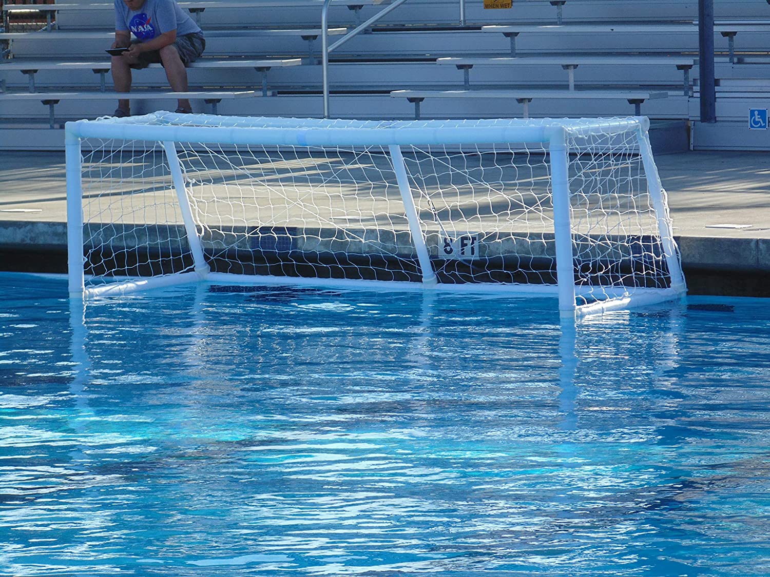 10' x 3' Full Size Pro Inflatable Water Polo Goal by Airgoal Sports