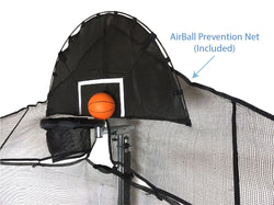 Jump slammer trampoline basketball hoop clearance