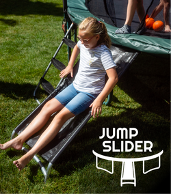Jump Slider Trampoline Slide | Better Than a Ladder
