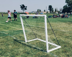 3ft x 2.5ft Mini Inflatable Goal Perfect for ages 4+ by Airgoal Sports